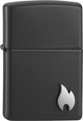ZIPPO WINDPROOF LIGHTER BLACK - MATTE