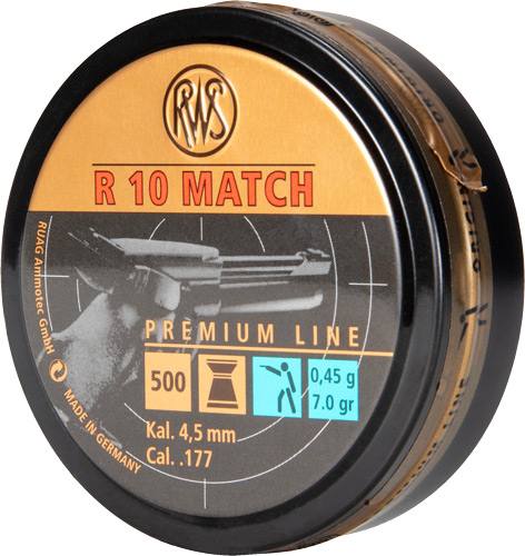 RWS PELLETS 177 R10 MATCH - 7 GRAINS 500-PACK - Image 2