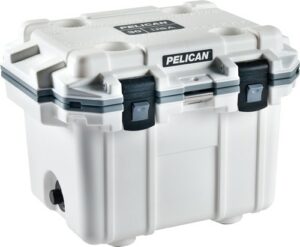 PELICAN COOLERS IM 30 QUART - ELITE WHITE/GRAY