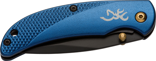 BROWNING KNIFE PRISM III FLDNG - HUNTER 2.38" BLADE BLUE ALUM