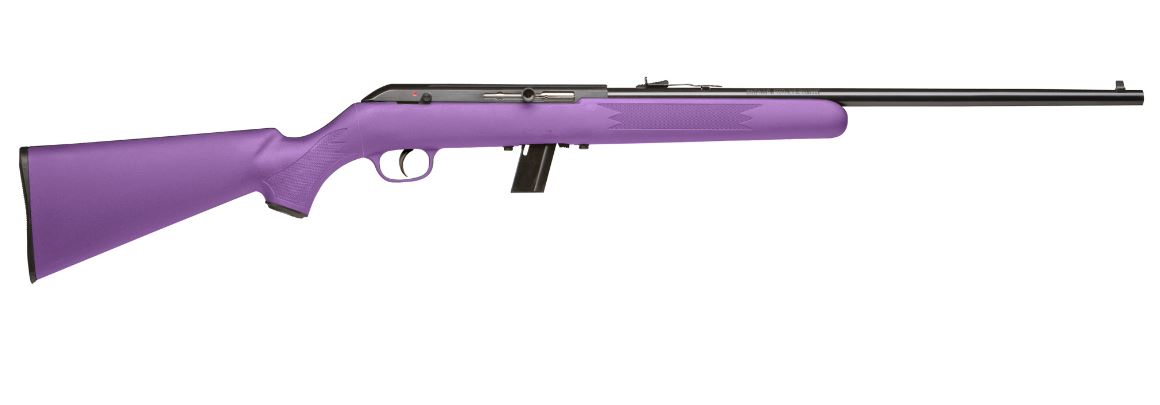 Savage Arms Model 64 F Rifle .22 LR 10rd Magazine 21" Barrel Purple