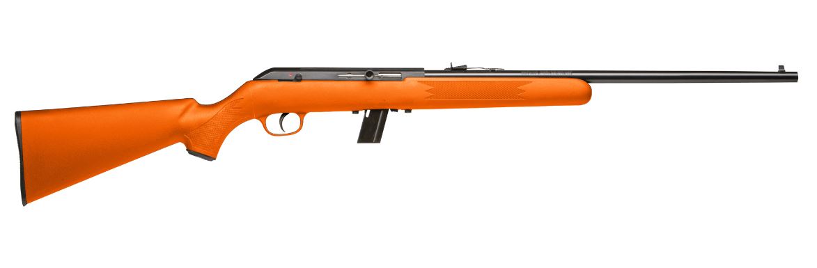 Savage Arms Model 64 F Rifle .22 LR 10rd Magazine 21" Barrel Orange