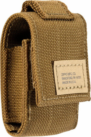 ZIPPO TACTICAL POUCH FOR - WINDPROOF LIGHTERS COYOTE