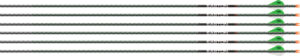 EASTON ARROW 5MM FMJ MAX 400 - 2" BLAZER HIT INSERT 6PK