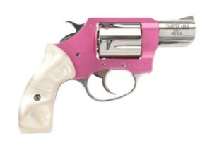 Charter arms Chic Lady Handgun .38 Spl 5rd Capacity 2" Barrel Pink with Black Compact Grip