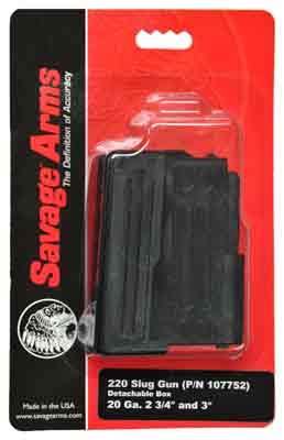 MAG SAV 220 SLUG GUN 20GA BK 2RD