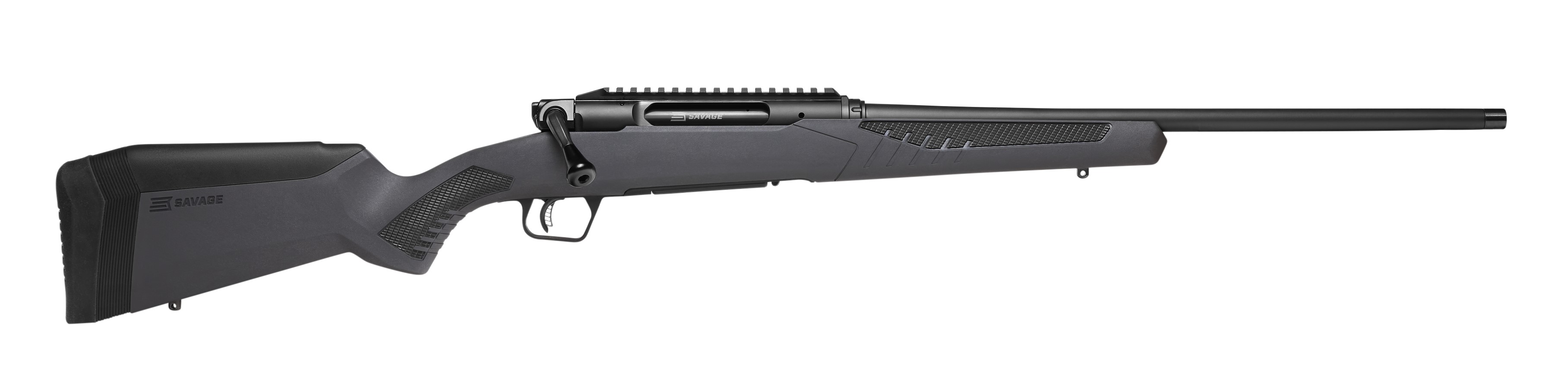 SAVAGE IMPULSE DRIVEN HUNTER - 6.5CM 20" W/RAIL MATTE/BLACK