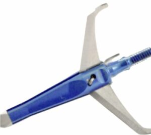 Blue surgical instrument with extendable blades