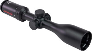 Winchester rifle scope on white background