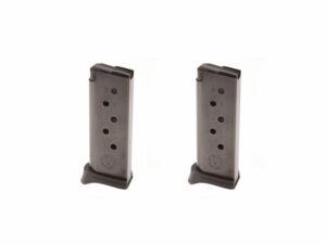 Ruger Handgun Magazine for LCP Black .380 Auto 6/rd 2/pk