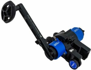 Blue push lock handle pump mechanism