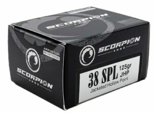 SCORPION 38SPL - 125GR JHP 20RD 10BX/CS