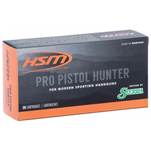 HSM PRO PISTOL 460 SW MAG - 300GR JSP 20RD 25BX/CS