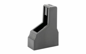 Gray plastic mounting bracket on white background