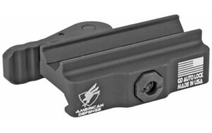 Black American Defense auto-lock rail mount