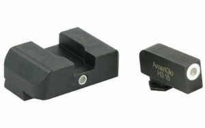 Black AmeriGlo H3 18 pistol sights set