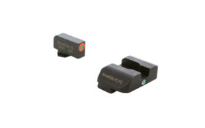 Two black Amcrest 4K UHD security cameras
