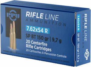 PPU 7.62X54R 150GR JSP - 20RD 10BX/CS