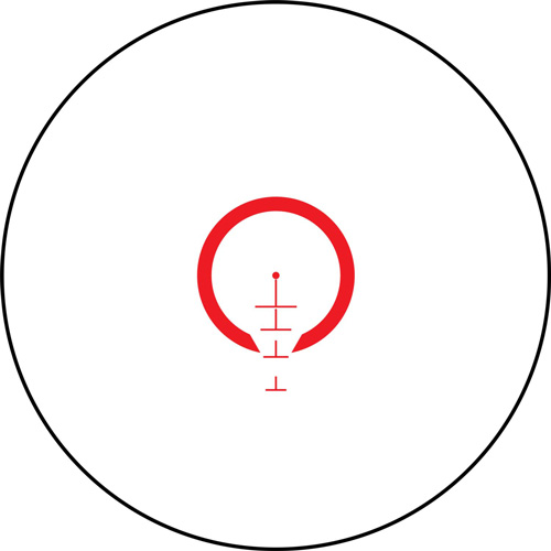 Red female gender symbol inside black circle