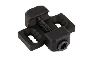 Black metal adjustable clamp mount
