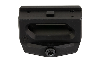 Black metal mounting bracket with screw clamp
