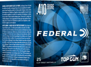 FEDERAL TOP GUN 410 2.5" 1/2OZ - #9 1330FPS 250RD CASE LOT