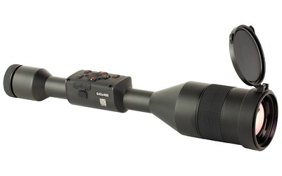 Digital night vision rifle scope with lens cover