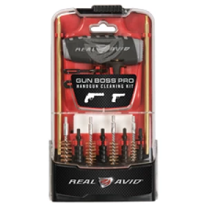 Gun Boss Pro handgun cleaning kit in package.
