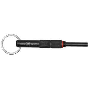 Pocket tool keychain with metal ring