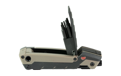 Foldable multi-tool with extended screwdriver bits