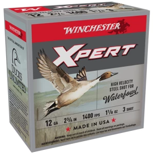 WINCHESTER XPERT 12GA 2.75" - 1-1/8OZ #3 1400FPS 25RD 10BX/C