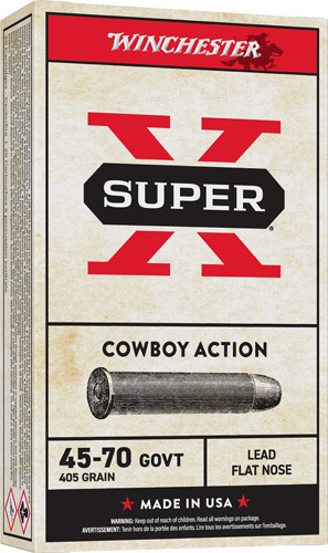 Winchester Super X 45-70 ammunition box