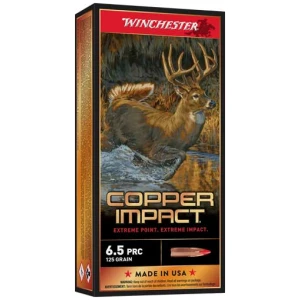 WINCHESTER COPPER IMPACT 6.5 - PRC 125GR 20RD 10BX/CS