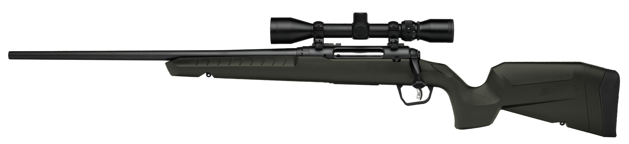 SAVAGE AXIS 2 XP 243 22" LH - W/3-9X40 MATTE/GREEN