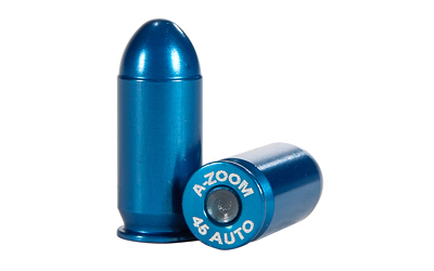 Blue A-Zoom .45 auto snap caps
