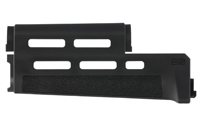 Black metal mounting bracket with slotted design