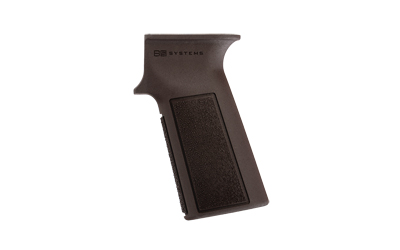 Black tactical grip for firearm