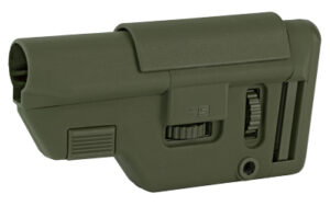 Olive green tactical firearm stock attachment