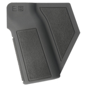Black car floor mat with grip texture