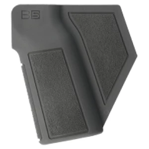 Black car floor mat with grip texture