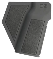 Gray textured gun grip panel accessory