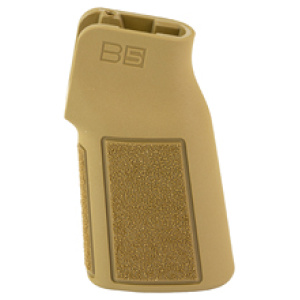 Tan textured rifle grip with BB logo