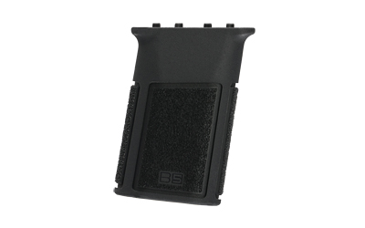 Black firearm accessory grip attachment