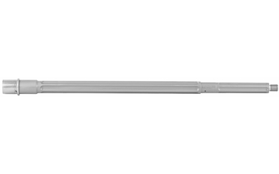 Long metal cylindrical rod isolated on white