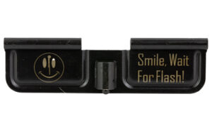 BATTLE ARMS LASER ENGRAVED - DUST COVER SMILE WAIT FR FLASH