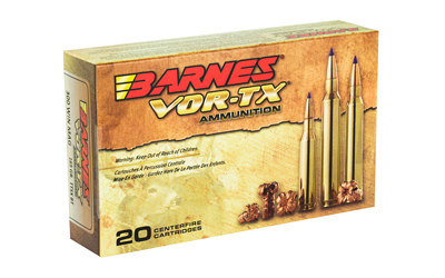 Barnes VOR-TX Rifle Ammunition .300 Win Mag 165 gr TTSXBT 3130 fps - 20/box - Image 2