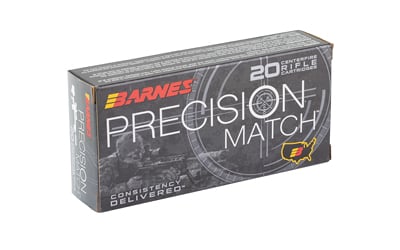 Barnes Precision Match OTM Rifle Ammunition 6mm ARC 105gr OTM 2675 fps 20/ct - Image 2