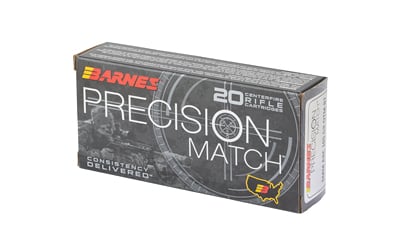 Barnes Precision Match OTM Rifle Ammunition 6mm ARC 105gr OTM 2675 fps 20/ct - Image 3