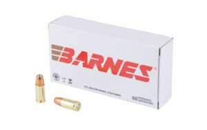 Barnes Defense Sierra JHP Handgun Ammunition 9mm Luger 115gr  JHP 1135 fps 50/ct