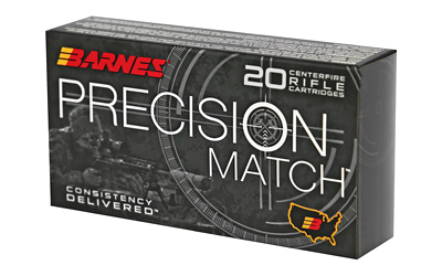 Barnes Precision Match Rifle Ammunition 6.5 PRC 145gr Match Burner OTM BT 20/ct - Image 2